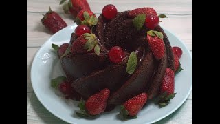 Chocolate Swirl Cake  Bundt Cake  The best Thonnal Cake Recipe  Indosin Cuisine [upl. by Tewfik]