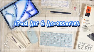 Unboxing iPad Air 6 Accessories  IPad Air 2024 Accessories [upl. by Raimund]