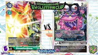 DIGIMON TCG Evolution Cup Bloomlordmon Green vs Numemon X Black  POKESOS [upl. by Laveen]