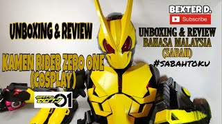 Review Kamen Rider Zero One 仮面ライダーゼロワン Cosplay Bahasa MalaysiaSabah [upl. by Eilatan558]