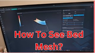 Creality K1 Max How To See Bed Mesh [upl. by Akered]