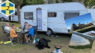 Rundreise Schweden  Vättern See Schloss Vadstena amp Campingplatz am längsten Binnenstrand Schwedens [upl. by Eirrem848]