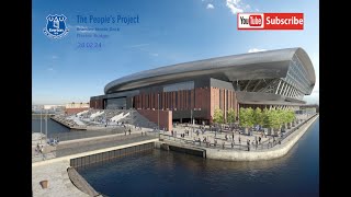 Everton FC Bramley Moore Dock Stadium Update 28 02 24 [upl. by Klotz]