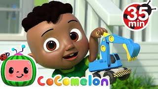 Excavator Song Vehicle Songs For Kids  More Nursery Rhymes amp Kids Songs  CoComelon [upl. by Golightly133]