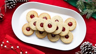 Linzer Cookies That Will Make Your Winter Even Sweeter [upl. by Cassella]