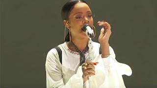 Rihanna Diamonds  Live at Global Citizen Festival 2016 [upl. by Anawyt337]