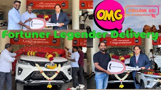 Delivery of new Fortuner Legender 2024 ❤️ fortuner fortunerlegendar newcar car new like share [upl. by Gimble]