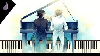 Statice Eliot Pandora Hearts  Synthesia Piano Tutorial [upl. by Hilarius]