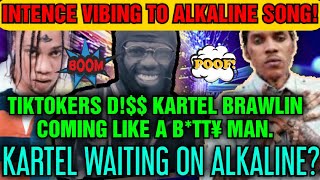 Tiktokers D Vybz Kartel Intence Grooving To Alkalines Hit Is Kartel Anticipating Alka Songs [upl. by Ludie]