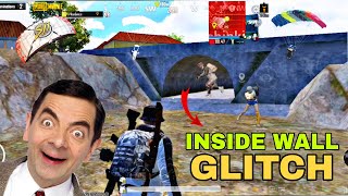 Inside Wall Secret Glitch 😁  New Update Glitch in Pochinki [upl. by Artiek]