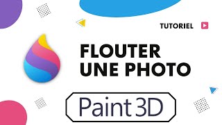 Comment flouter une photo avec paint 3d [upl. by Reave]