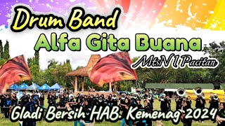 💕GLADI BERSIH MARCHING BAND ALFA GITA BUANA AGBMTSN 1 PACITAN DALAM RANGKA HAB KEMENAG 2024💥 [upl. by Derian]