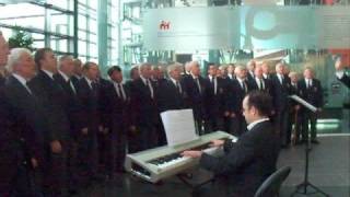 MORRISTON RFC MALE VOICE CHOIR singing quotGWAHODDIADquot [upl. by Denny]