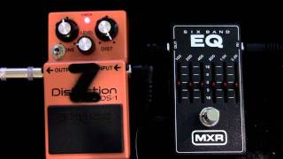 MXR 6 Band EQ in 100 Seconds [upl. by Janek564]