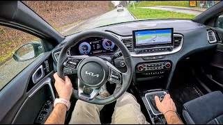 Kia XCeed 15 TGDi 160HP 0100 POV Test Drive 1946 Joe Black [upl. by Kariv]