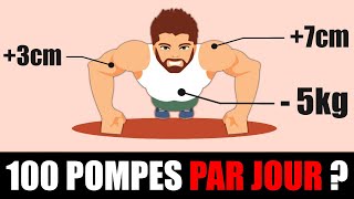 100 pompes TOUS LES JOURS  Voilà à quoi sattendre 🤕 [upl. by Golightly]