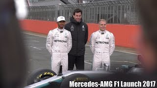 Lewis Hamilton  Mercedes F1 Launch 2017 [upl. by Sadler]