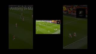 Antony in ajax vs Antony in Manchester united footballAntonyskillsajaxmanchesterunited [upl. by Idroj643]