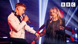 ollyalexander and kylieminogue perform ‘A Second To Midnight’ ✨ BBC [upl. by Nerred607]