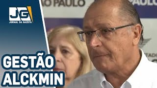 Alckmin saiu Veja como foi o governo dele [upl. by Ahtrim]