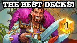 The FIVE BEST DECKS to get LEGEND in Standard and Wild ft Marin the Manager [upl. by Kowal]