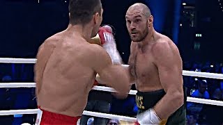 TYSON FURY VS WLADIMIR KLITSCHKO  BEST QUALITY  HIGHLIGHTS HD [upl. by Lechar]