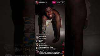 Kodak Black Has A Mental Breakdown On Live 😱😳Is It the Drugs [upl. by Chivers]