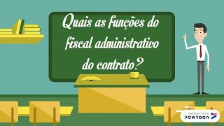 Função do Fiscal administrativo  IN 052017 [upl. by Iteerp]