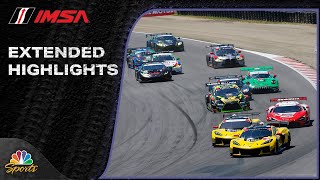 IMSA HIGHLIGHTS IMSA SportsCar Weekend Road America final  8424  Motorsports on NBC [upl. by Photina]