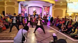 Surprise groomsmen dance at Nepali wedding [upl. by Ylyl]