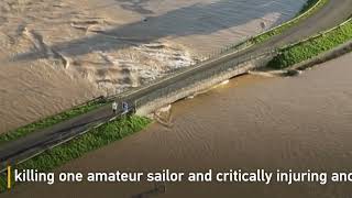 Tragedy in France River suddenly overflows historic flooding in Coulommiers [upl. by Leontina]