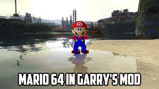 ⭐ Super Mario 64 in Garrys Mod  G64  HalfLife 2 Lost Coast [upl. by Ynagoham]