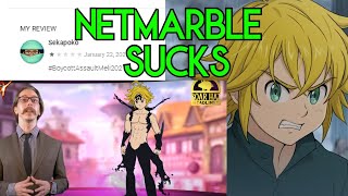 Lol Netmarble Drops the Biggest Deuce on Seven Deadly Sins Grand Cross BoycottAssaultMeli2021 [upl. by Sirtaeb12]