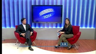 CETV 2ª edição 19082014  Cíntia Lima entrevista Eunício Oliveira [upl. by Gristede]