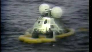 Apollo 13 Part 23 CBS News Coverage of Splashdown [upl. by Ymiaj952]