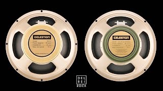 Celestion Greenback vs Creamback 75 [upl. by Oilicec]