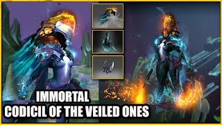 DOTA2 Phantom Assassin Codicil of the Veiled Ones Immortal  Manifold Paradox Arcana [upl. by Karil]