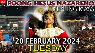 LIVE Quiapo Church Mass Today 20 February 2024 Tuesday HEALING MASS [upl. by Sylera]