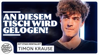 quotIch habe einen Fan geschlagenquot  An diesem Tisch wird GELOGEN mit StarMentalist Timon Krause [upl. by Amand]