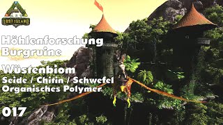 ARK LOST ISLAND  Erkunden von Höhle Burgruine amp Wüstenbiom Seide amp Chitin Lets Play Deutsch [upl. by Islean]