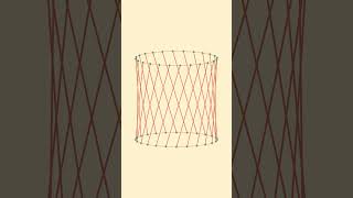 Hyperboloid math geometry [upl. by Alyled]