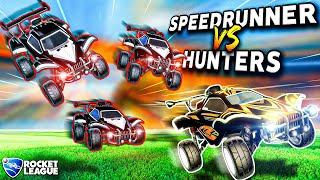 Rocket League Speedrunner vs 3 Hunters SEASON 2 [upl. by Narat]