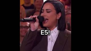 Demi Lovato Vocal Range Updated A2  C6  G8 6 octave Range Vocal Showcase [upl. by Glynas]