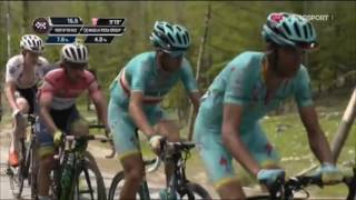 Giro dItalia 2016  Tappa 20  Nibali Rosa  Magrini Salvo Aiello Show [upl. by Teik]