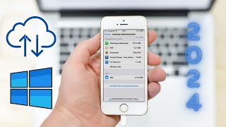 🔵 Como HACER una COPIA de SEGURIDAD de tu IPHONE en PC 2024 [upl. by Gamali]