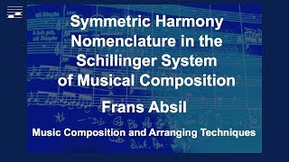 Symmetric Harmony Nomenclature in the Schillinger System of Musical Composition [upl. by Linnea]