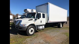 NON CDL Sleeper International MV with 26 Foot Box Product Review  Michael Olden of LeeSmith [upl. by Norword]