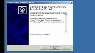 Create an Additional Domain Controller in Windows Server 2003 [upl. by Nowell]