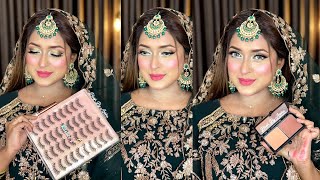 Mehedi Bridal Look by Blushed Up by IMA with all Kashees products Blush By Arisha🛍️ [upl. by Harifaz]