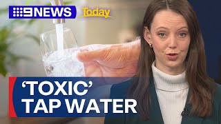 Potential cancercausing chemicals found in Australias tap water  9 News Australia [upl. by Giraud]